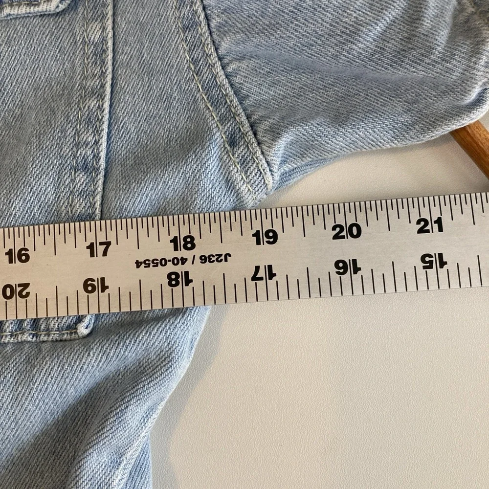 Free people We The Free Jumpsuit denim medium - Picture 3 of 7